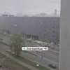 Обшивка ТЦ «Золотой» чуть не снесла прохожих