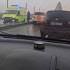 Массовое ДТП произошло перед Бугринским мостом в Новосибирске