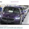 BMW сократит около 8 тыс. рабочих к концу 2027-го. Первые увольнения начнутся уже в этом году.