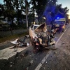 В Артёме седан разнёс два автобуса и попытался сбежать с места ДТП.
