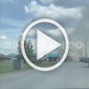 Эпичные кадры горящего магазина в Идринском на улице...