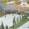 Школьники развели костёр под окнами многоэтажки в Новосибирске. Пацаны вышли...