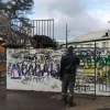 В Канске в очередной раз восстановили сломанное ограждение у молодёжного...