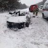 Легковушку смяло: на трассе в Красноярском крае в ДТП...