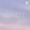 Момент уничтожения беспилотника ВСУ на подлëте к Саратову этим утром.