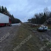 Сегодня на трассе вблизи п. Свень произошло смертельное ДТП