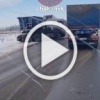 По трассе перед Тещиным языком ДТП, два большегруза <tg-...