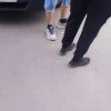 На Ленинском проспекте самокатчик врезался в автомобиль. От удара руль...