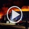 В Иркутской области огнеборцы МЧС России ликвидируют крупный пожар
