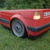 Немец собрал самую крутую газонокосилку в мире — автономный Volkswagen Golf GTI.