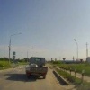 Водитель грузовичка Nissan Atlas не успел проскочить...