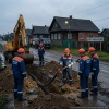 Посёлок Октябрьский остался без света из-за перекопанного кабеля Вчера в...