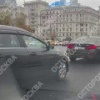 Массовая авария на Кутузовском проспекте: столкнулись как минимум три автомобиля.