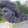 В Красноярском крае создают монументальную скульптуру девушки-поезда...