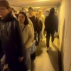 Утренняя очередь в «Девяткино» начинается уже в подземном переходе. 🇷🇺...