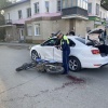 В Первоуральске нетрезвый мотоциклист попал в ДТП. В результате происшествия пострадали два человека