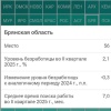 На 56 месте из 85 оказалась Брянская область по уровню безработицы