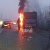 Сегодня около 7:50 утра в Мысках загорелся автобус, сообщает очевидец....