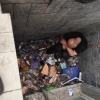 Новосибирец упал в приямок и чудом не пострадал