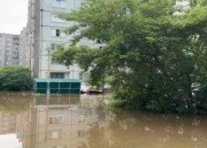 Вода после ливней в Красноярске поднялась в пять раз выше нормального уровня...