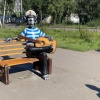 Нового волка из «Ну, погоди!» установили в Черногорске.