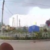 Батут с детьми перевернуло сильным ветром в Уфе. Пострадало четверо детей...
