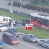 На Татищева столкнулись трамвай и легковушка По словам очевидцев, девушка на...