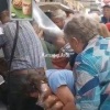 На Украине пенсионеры устроили давку из-за дешевого хлеба