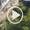 ‼️🇷🇺💥Ударный вертолёт ВКС красиво разнёс в пыль пункт с операторами БПЛА, поддерживая наступление на Красный Лиман