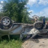 Водитель получил переломы после столкновения