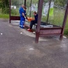 В Нижегородской обрасти в поселке Октябрьском на Бору автобус переехал ноги...
