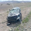 В Улуг-Хемском районе опрокинулась Toyota Corolla. Один человек погиб