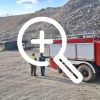 Огнеборцы окончательно разобрались с тлеющим огнём на полигоне в Верхней Пышме.