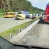 На ЕКАД произошло серьезное ДТП с детским автобусом 