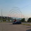 Возгорание сухой травы на улице Есенина