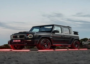 Brabus выкатил Гелик БЕЗ КРЫШИ — 900 Rocket Cabrio — четырёхдверный кабриолет на 900 сил.