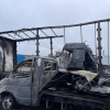 В солнечногорской деревне во время атаки на стоянку упал бпла.