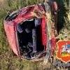 Водитель не справился с управлением и совершил съезд в кювет под Чеховым в деревне Змеевка