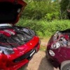 Лучшая итальянская тачка помогает завести Ferrari F12.
