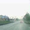 Момент ДТП в Кузбассе: автомобиль сбил школьницу, переходившую дорогу по пешеходному переходу