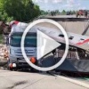 Кадры аварийно-спасательных работ после теракта в...
