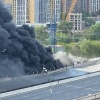 Пожарный поезд направлен к месту возгорания возле СВХ.