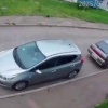 Маленький, но очень упорный котенок не давал девушке уехать на работу в...