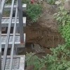 В Канске размывает склон под новой набережной