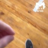 Дети учатся в спортзале 28-го лицея в Красноярске.