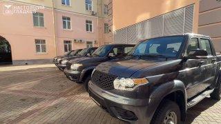 «БАРСу–Белгород» передали девять машин повышенной проходимости