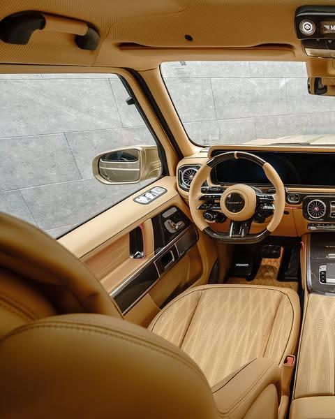 Мечта эстетов: Mansory выкатили полностью ЗОЛОТОЙ Гелик P720.