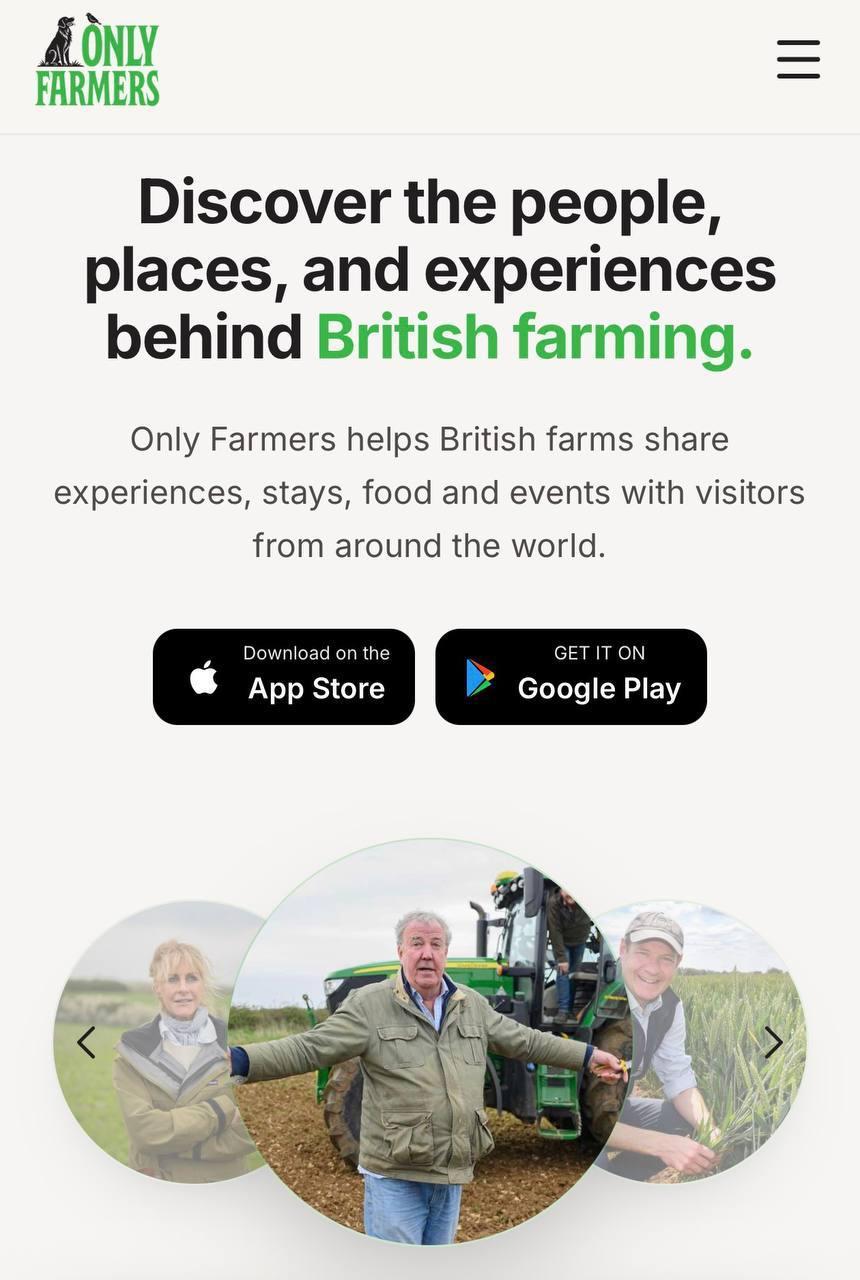 Звезда Top Gear Джереми Кларксон запустил OnlyFarmers — это как OnlyFans, но для фермеров.