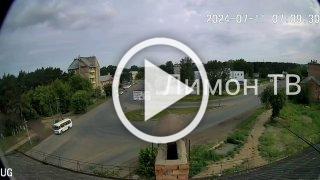 Видео с места происшествия. Судя по камерам, у лесовоза...
