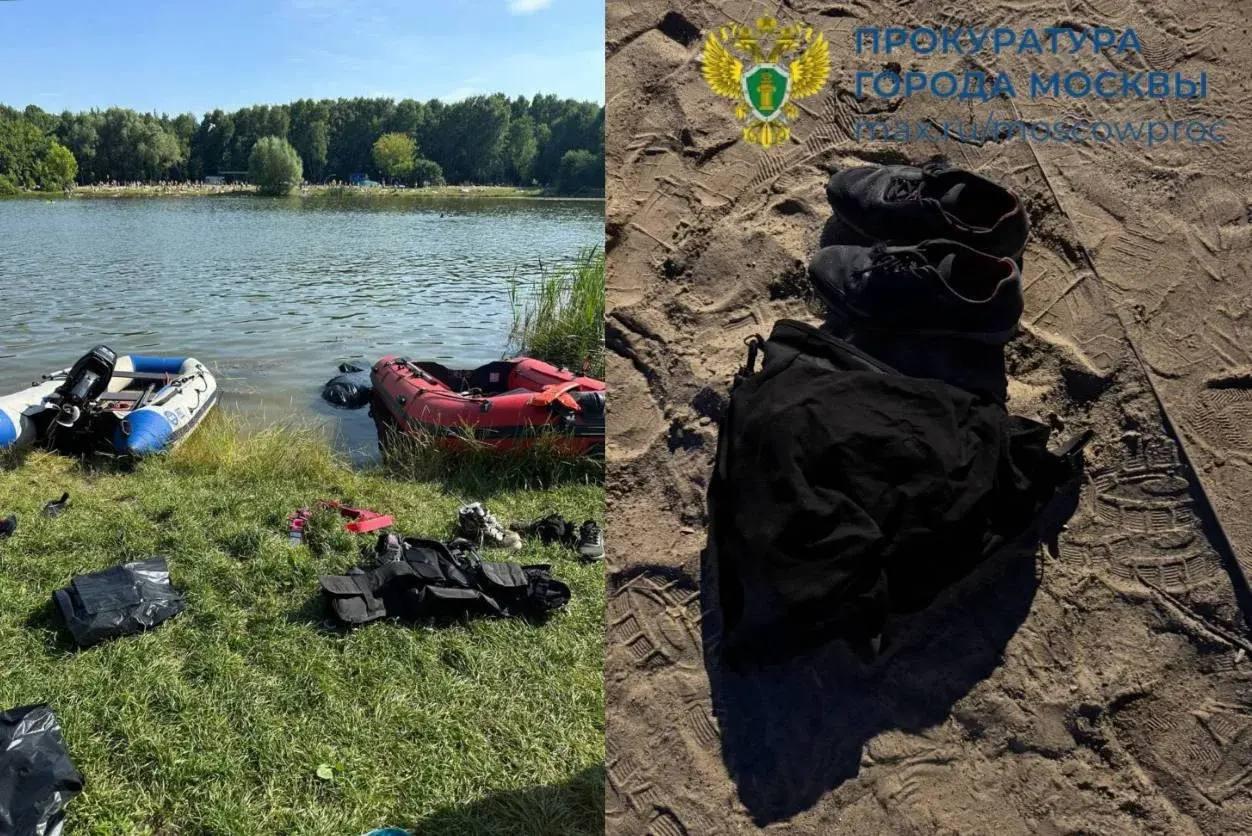 В Сокольниках школьник утонул в пруду.